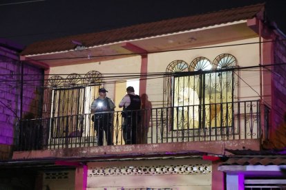 El lugar del secuestro.