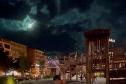 Así estuvo el cielo de Turquía.