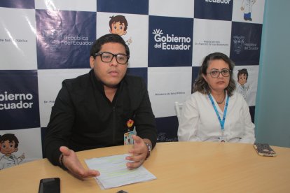 Doctor Roberto Tomalá, director asistencial del Hospital de niños Francisco de Icaza Bustamante.
