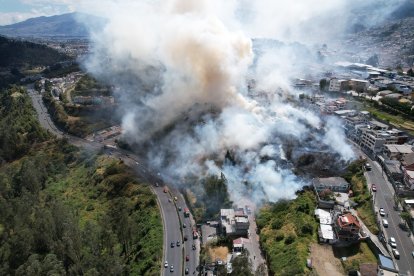 En el mes de septiembre, el fuego ha arrasado con 252 hectáreas de vegetación en la capital.