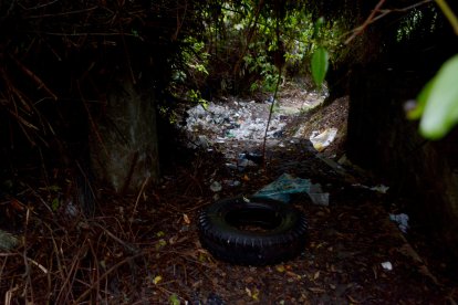 Este sitio está dentro del tramo al que no acceden los moradores, pero sí los consumidores.