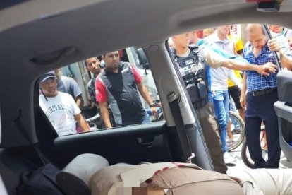 La víctima murió en el sitio debido a la gravedad  de sus heridas.