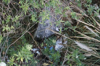 Hay personas que lanzan desecho a la quebrada El Tejar.