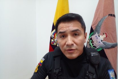 El teniente Nixon Shigui Lalangui confirmó que los restos fueron quemados.