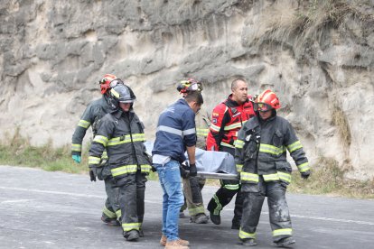 Hubo un herido en el siniestro.