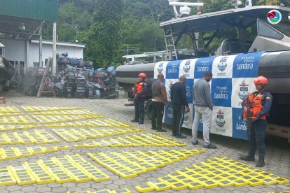 Estos son tres de los siete capturados en el doble operativo realizado por la Fiscalía de Colombia y la DEA.