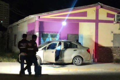 A Olives lo mataron en su auto.