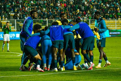 La selección de Ecuador viene de ganar 2-1 a Bolivia en La Paz.