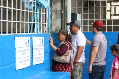 Más de 13 millones de ecuatorianos estaban facultados para ejercer su derecho al voto.