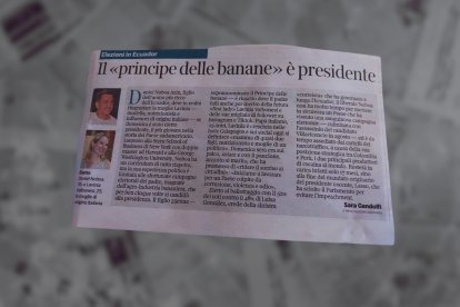 A Daniel Noboa le han dado un curioso apelativo en un importante medio de comunicación de Italia.