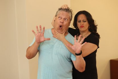 Fernando Gálvez y Pamela Palacios se juntan por primera vez en el teatro.