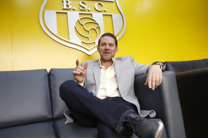 Rafael Verduga presentó en septiembre pasado su candidatura a la presidencia de Barcelona.