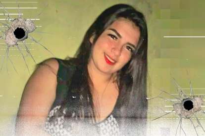 A Luisana Alcívar Fuentes le impactó una bala cuando estaba en un local de diversión.