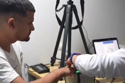 El individuo fue registrado por las autoridades colombianas luego de su ingreso.