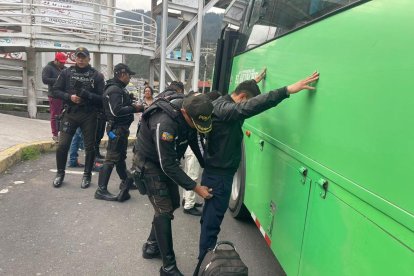 Los operativos de control se han intensificado en algunas paradas.