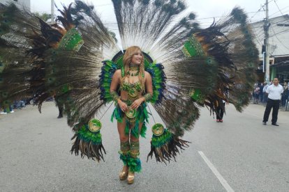 Algarabía durante los festejos en Santa Elena.