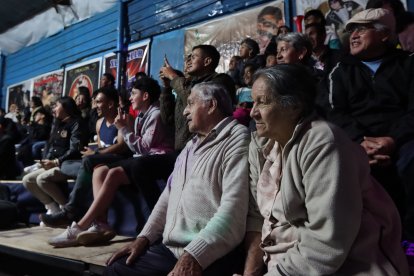 Gerardo ‘el Relámpago’ Torres disfruta de la lucha libre a sus 84 años.