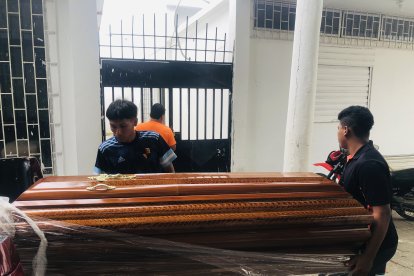 La víctima murió desangrada.