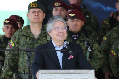Guillermo Lasso, presidente de Ecuador.