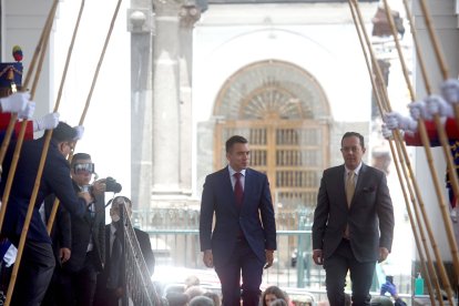 Daniel Noboa encabezará la posesión de su gabinete ministerial desde las 16:30 de hoy.