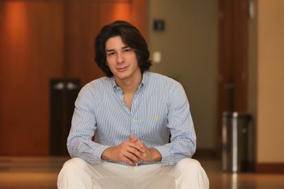 Antonio Borja, su pasión es la actuación desde que era un niño.