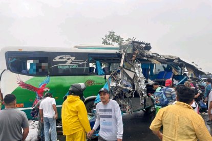 En el accidente tres personas fallecieron.