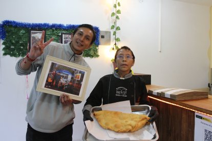 Rosa y su hijo Wladimir Sánchez salieron adelante juntos.