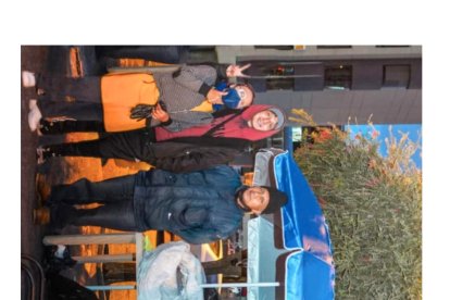 La capitalina inició con la venta de sus empanadas con morocho en una esquina de la avenida Mariana de Jesús.