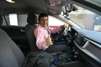 El taxista dice que lo más característico en esta profesión es la amabilidad.