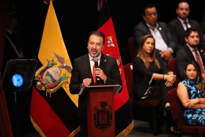 Pabel Muñoz, alcalde de Quito.