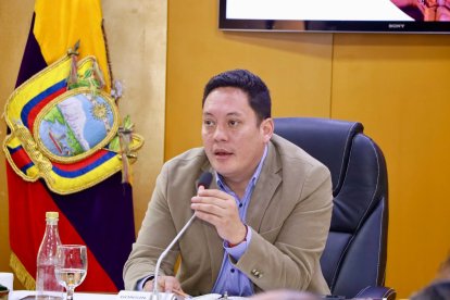 El alcalde de Cuenca, Cristian Zamora.