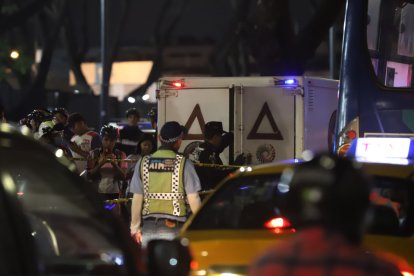 Hubo congestión vehicular por el accidente.