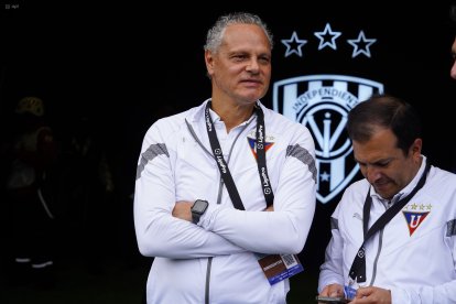 Esteban Paz, principal directivo de los albos, calificó de difícil el cotejo ante los rayados.