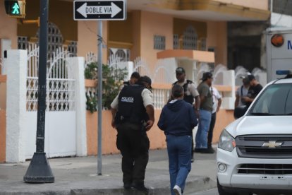 La Policía actuó en el sur de Guayaquil.