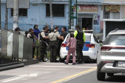 Los implicados fueron llevados a la Unidad de Flagrancia.