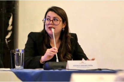 Andrea Arrobo anunció la suspensión de cortes de luz hasta el 1 de enero del 2024