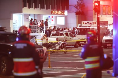 Fernando Villavicencio fue asesinado cuando salía de un mitín político.