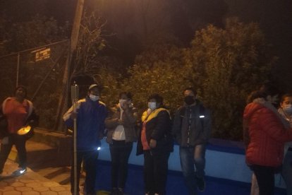 Los lugareños piden seguridad para sus barriadas.