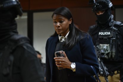 La fiscal general del Estado, Diana Salazar, ha dicho que Fabricio Colón Pico sería el encargado de matarla.