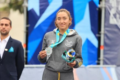 La riobambeña de 29 años fue recientemente medallista de plata en los Juegos Panamericanos de Chile, antesala de los Juegos Olímpicos de este año.