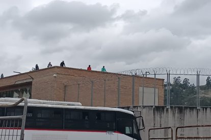 Las PPL estaban arriba del centro de reclusión.