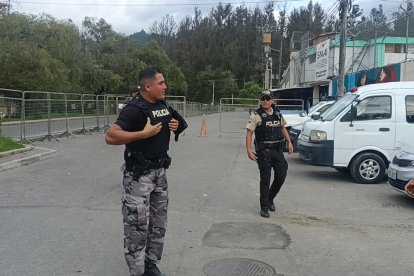 La Policía se ocupa en la cárcel de Loja.