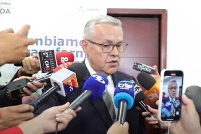 Néstor Ozuna, Ministro de Justicia colombiano.