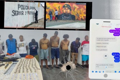 efe policial asegura que quienes atacaron el medio de comunicación buscaban que todos los vieran y no les importaba ir presos.