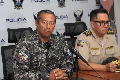 En rueda de prensa el coronel Marcos Nárvaez dio a conocer que los recapturados guardaban prisión en el pabellón 9 de la cárcel.