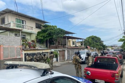 Durante la operación, seis cuadras fueron cerradas por motivos de seguridad.