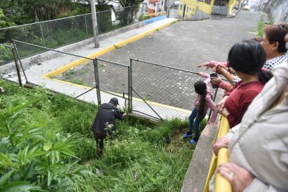Los moradores mencionaron que hay personas que llevan a cabo actos inmorales en el sitio.