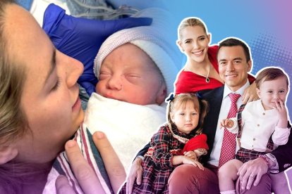 Furio es el tercer hijo del presidente Daniel Noboa y el segundo con su esposa Lavinia Valbonesi