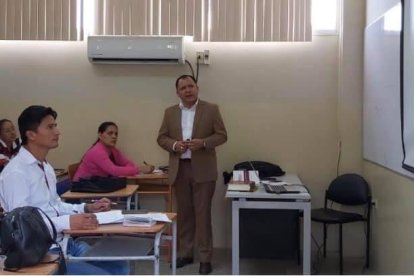 César Suárez también era invitado a diferentes eventos como docente o conferencista.