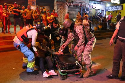 Los militares tienen conocimiento de primeros auxilios. Ayudaron a un ciudadano apuñalado.